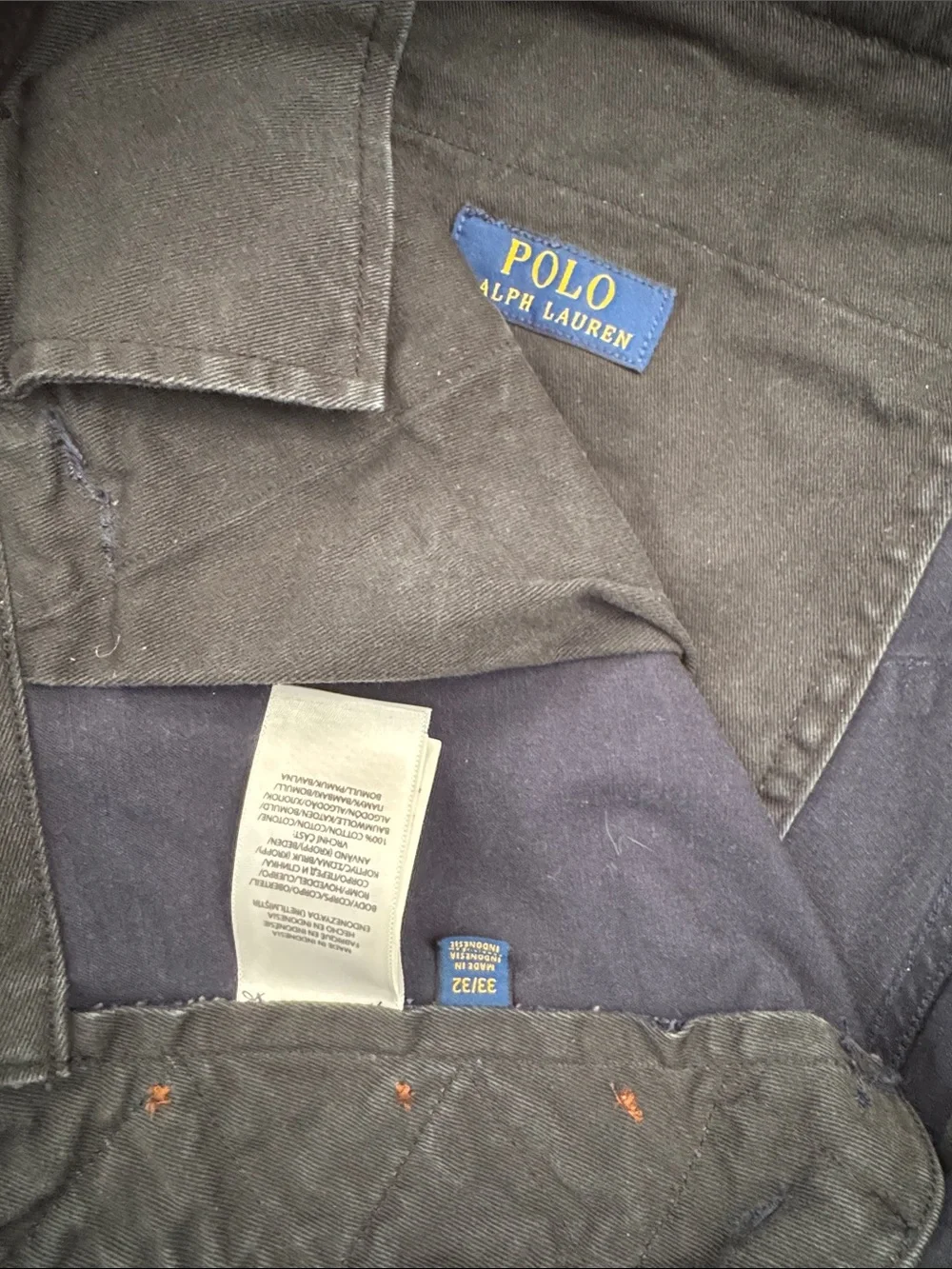 Polo by Ralph Lauren Men's Slate Blue Cargo Pants